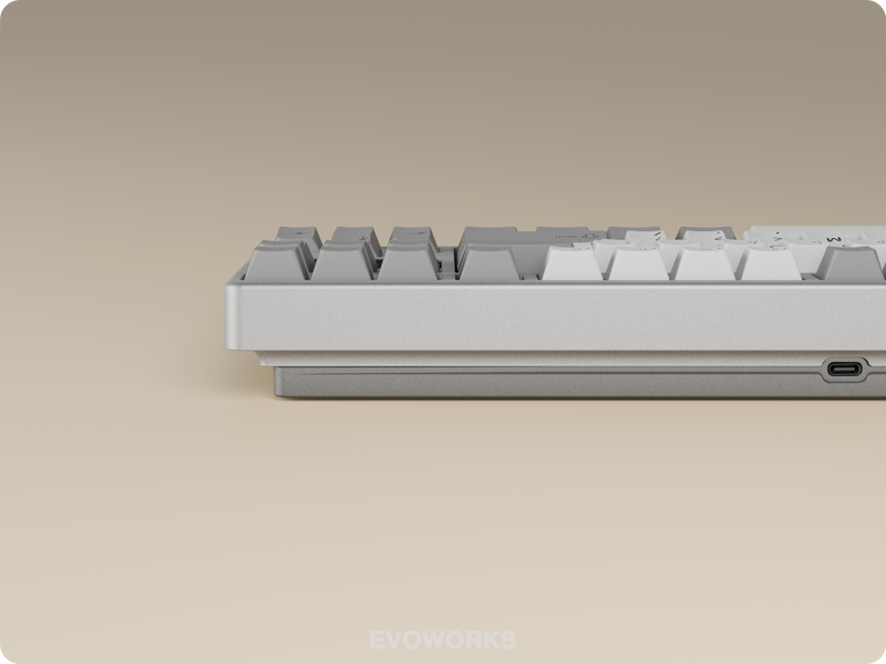 Load image into Gallery viewer, EVOWORKS EVO80 TKL Wireless Custom Mechanical Keyboard