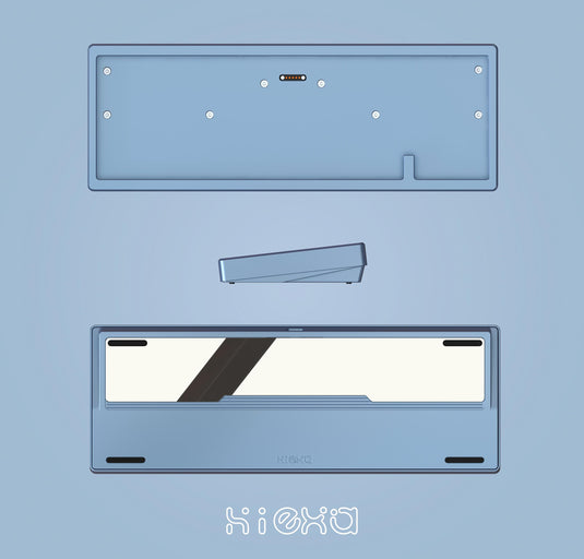 Hiexa V65 65% Mechanical Keyboard - Mirror PVD Weight