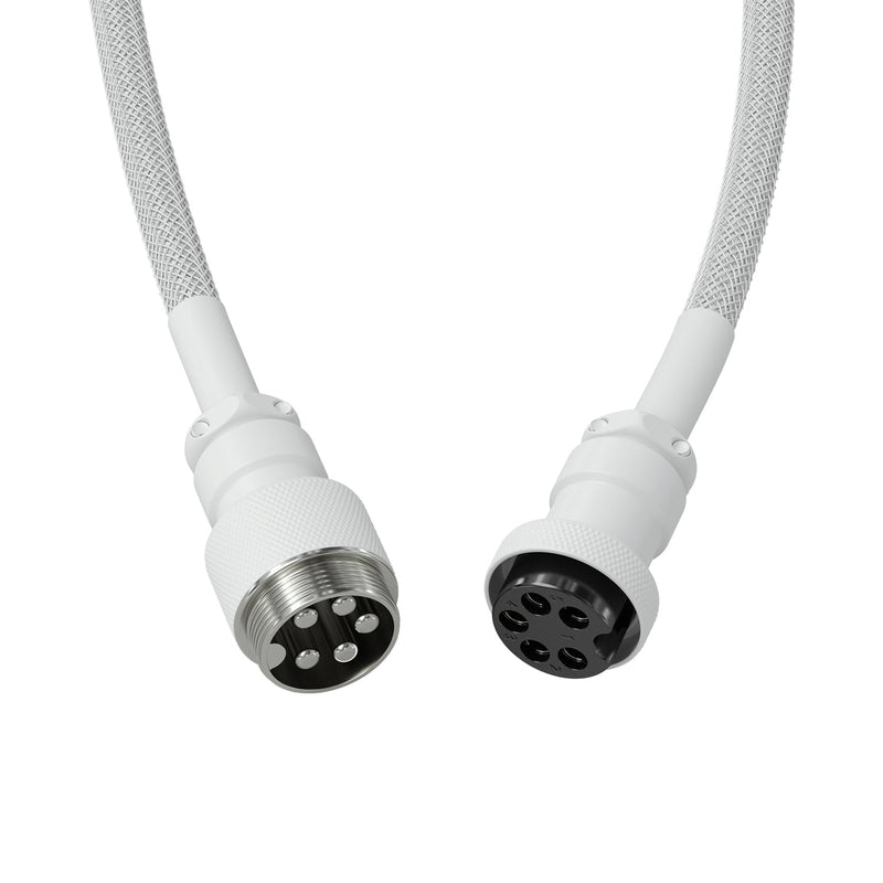 Load image into Gallery viewer, Glorious Coiled Aviator Cable White