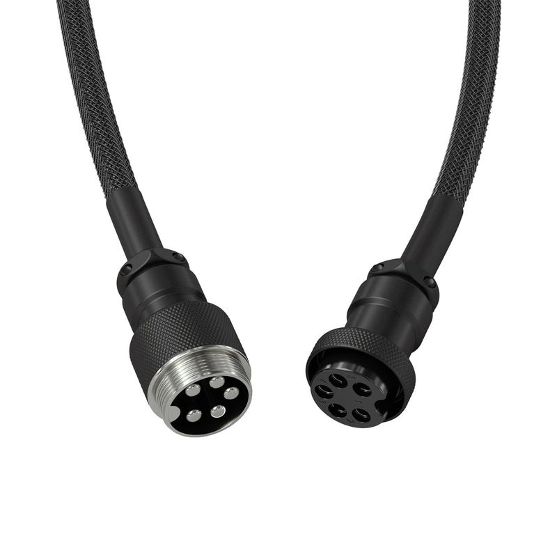 Load image into Gallery viewer, Glorious Coiled Aviator Cable Black