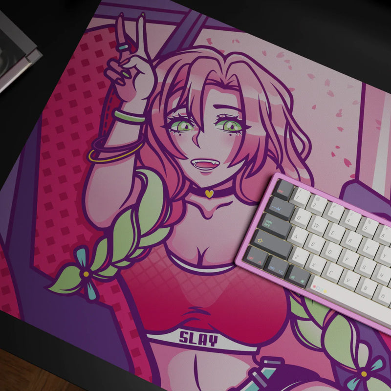 Load image into Gallery viewer, Switchlab Drift Queen Mitsuri Deskmat