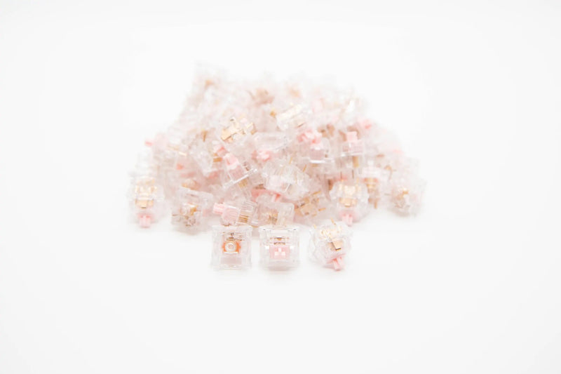 Load image into Gallery viewer, Dangkeebs Strawberry Milk Ice Linear Switches