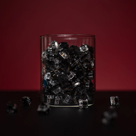 JWICK Ultimate Black Linear Switches