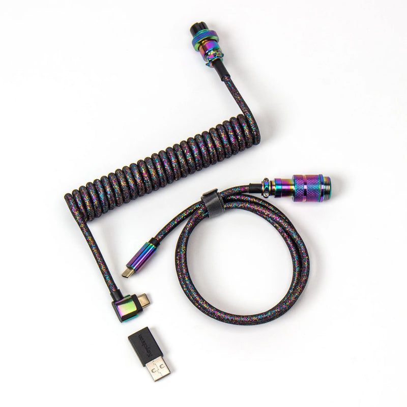Load image into Gallery viewer, Keychron Premium Coiled Aviator Cable