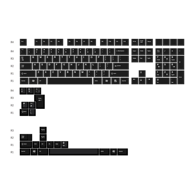 Load image into Gallery viewer, LeleLabs Crystal Clear ABS Keycaps Kitting