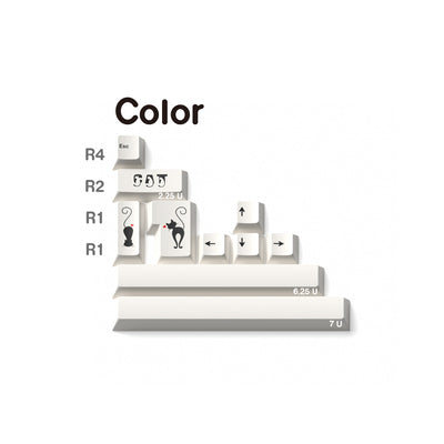 Load image into Gallery viewer, JKDK Black Pink PBT Keycaps