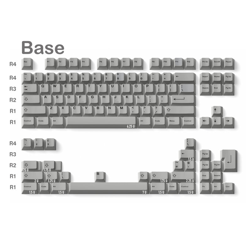 Load image into Gallery viewer, JKDK Cement PBT Cherry Profile Dye-Sub Keycap Set