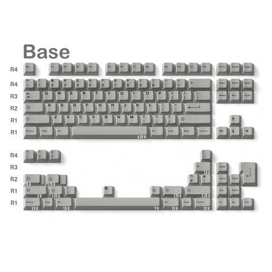 JKDK Cement PBT Cherry Profile Dye-Sub Keycap Set