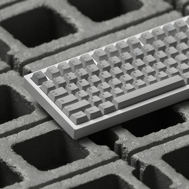 Load image into Gallery viewer, JKDK Cement PBT Cherry Profile Dye-Sub Keycap Set