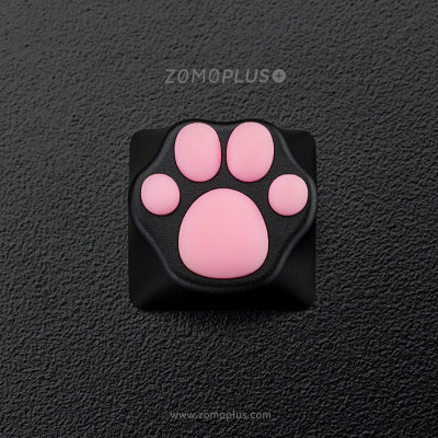 Load image into Gallery viewer, ZOMO Plus Aluminium & Silicone Kitty Paw Artisan Keycap
