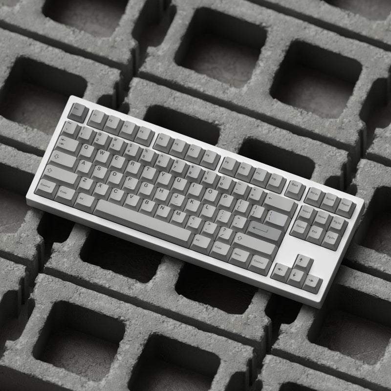 Load image into Gallery viewer, JKDK Cement PBT Cherry Profile Dye-Sub Keycap Set
