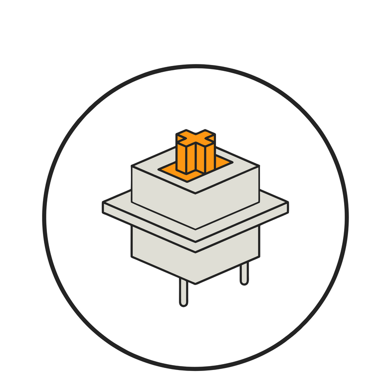 Load image into Gallery viewer, Glorious Panda Tactile Switches