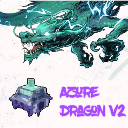 Load image into Gallery viewer, Gopolar x Gateron Azure Dragon V2 Tactile Switches