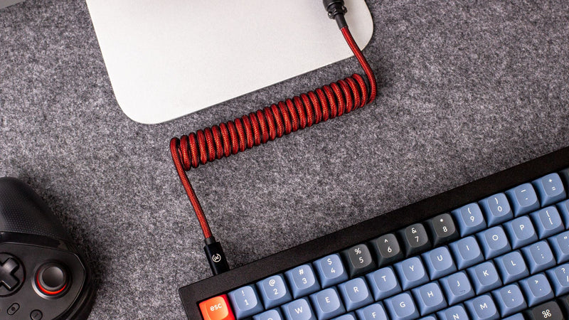 Load image into Gallery viewer, Keychron Premium Coiled Aviator Cable