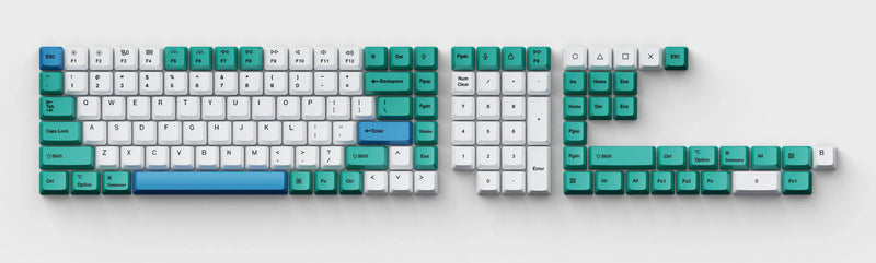 Load image into Gallery viewer, Keychron OEM Dye-Sub PBT Keycap Set - Iceberg Full Set