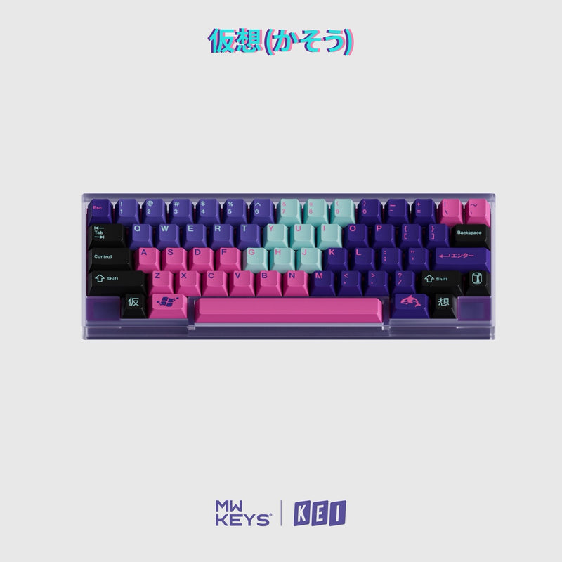 Load image into Gallery viewer, [GB] MW Virtual ABS Double-shot Keycap Set
