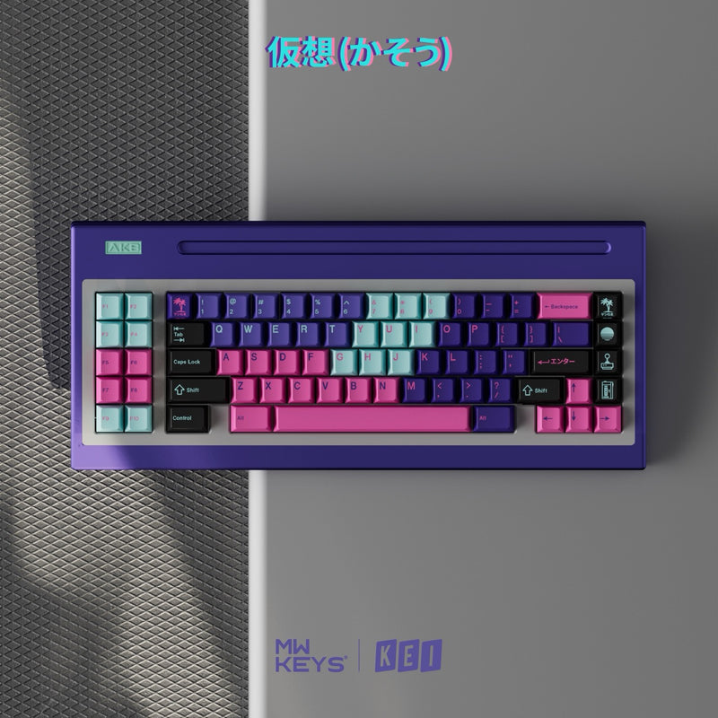 Load image into Gallery viewer, [GB] MW Virtual ABS Double-shot Keycap Set
