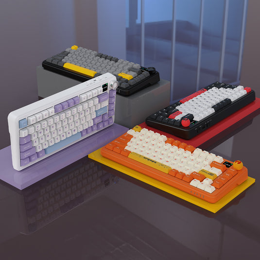 AJAZZ AK820 Max Plus 75% (Screen) Wireless Mechanical Keyboard