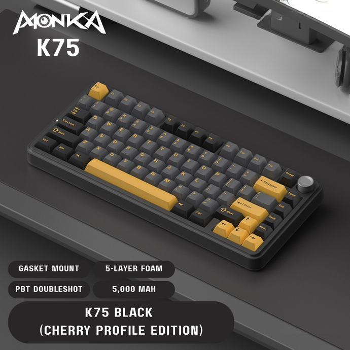 Monka K75 Wireless 75% Keyboard