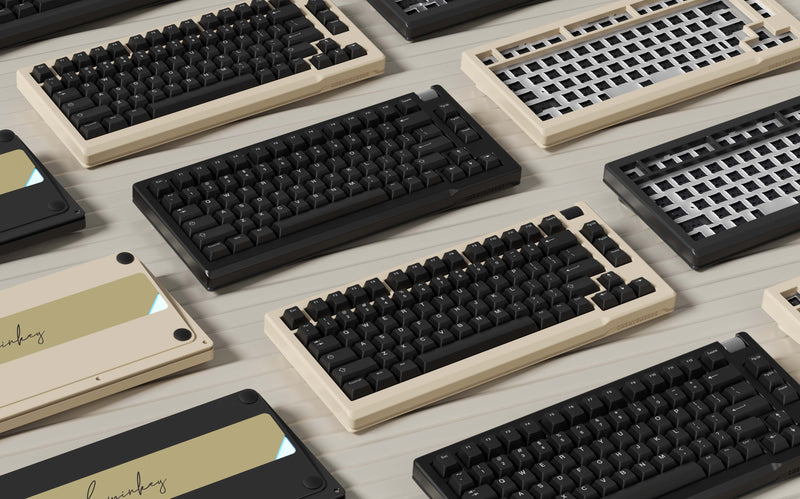 Load image into Gallery viewer, Createkeebs Luminkey75 75% Custom Mechanical Keyboard
