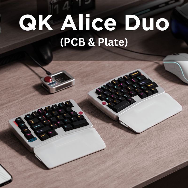 Load image into Gallery viewer, [Pre-Order] QK Alice Duo (Plate &amp; PCB)
