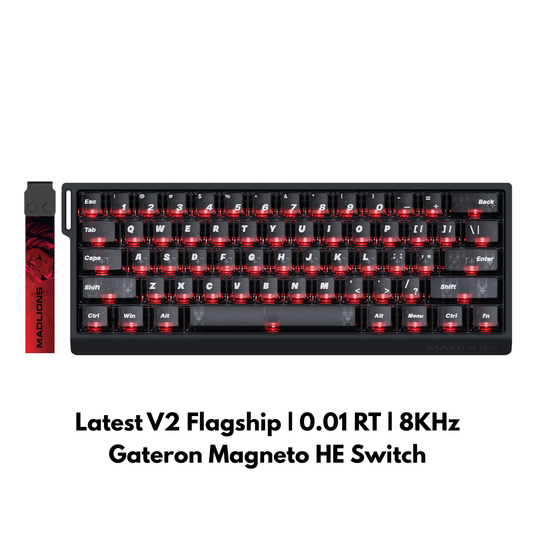 Madlions MAD60 V2 Flagship RGB Hall Effect Keyboard (Gateron Magneto)