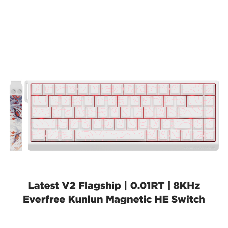 Load image into Gallery viewer, Madlions MAD68 V2 Flagship RGB Hall Effect Keyboard (Everfree Kunlun)
