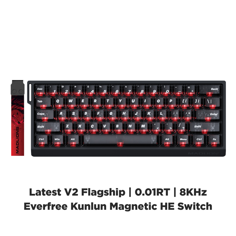 Load image into Gallery viewer, Madlions MAD60 V2 Flagship RGB Hall Effect Keyboard (Everfree Kunlun)
