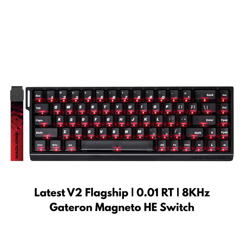 Load image into Gallery viewer, Madlions MAD68 V2 Flagship RGB Hall Effect Keyboard (Gateron Magneto)
