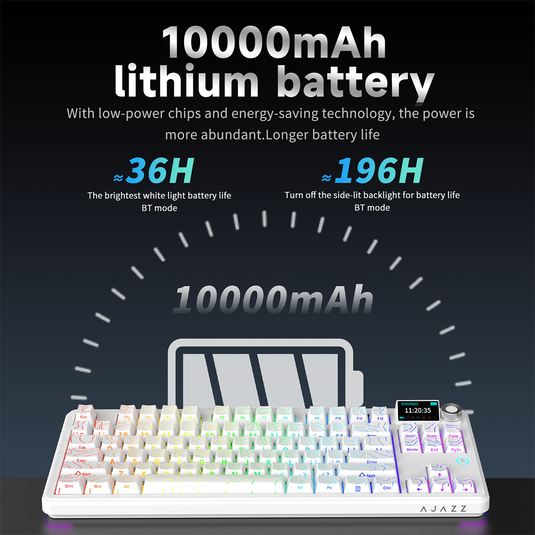 AJAZZ AK870 TKL Wireless Mechanical Keyboard