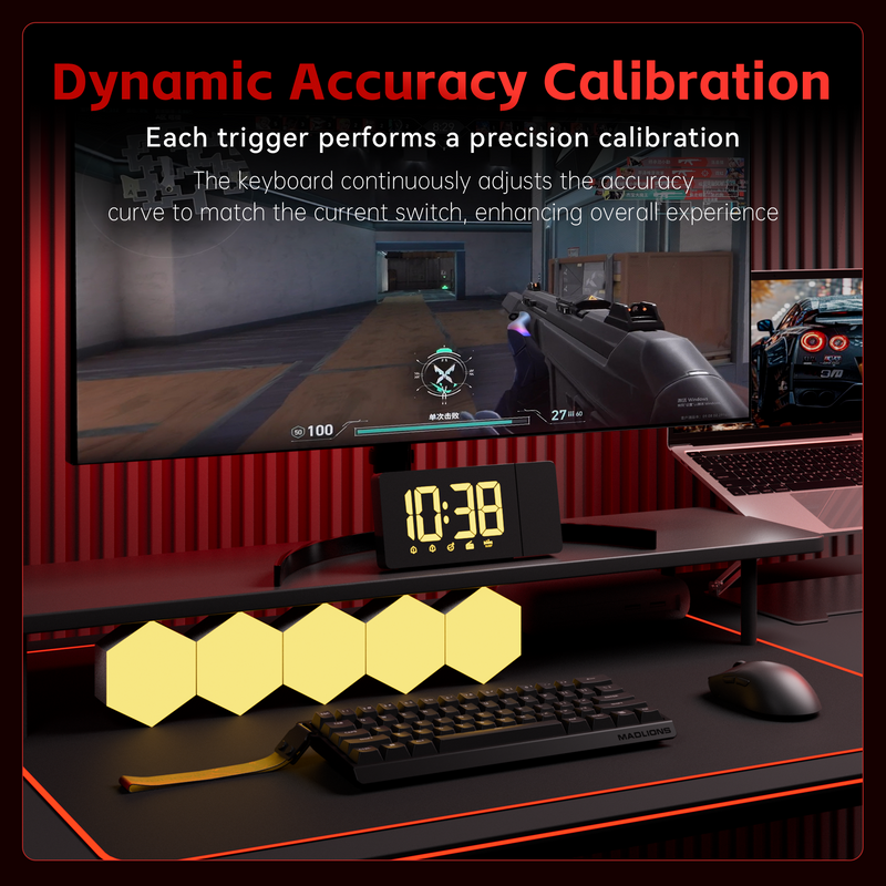 Load image into Gallery viewer, Madlions MAD60 V2 Flagship RGB Hall Effect Keyboard (Gateron Magneto)
