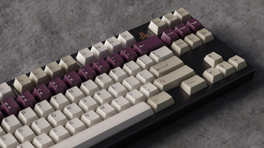 [In-Stock] Keykobo Violet Alert ABS Keycaps Doubleshot Cherry Profile
