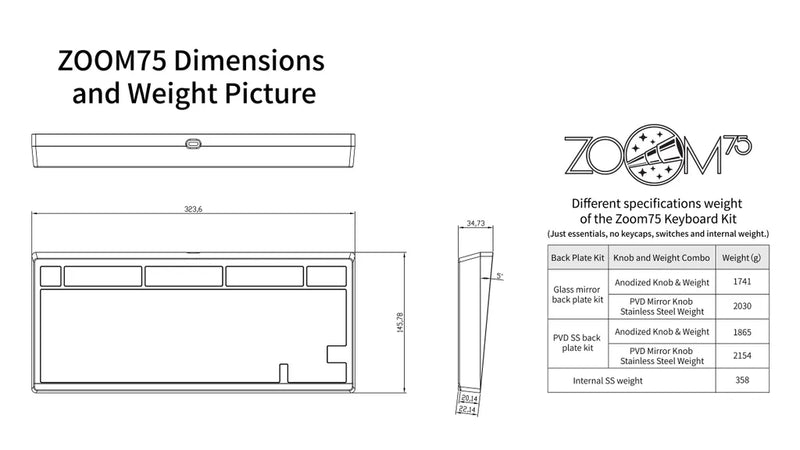 Load image into Gallery viewer, Meletrix Zoom75 Essential Edition Keyboard
