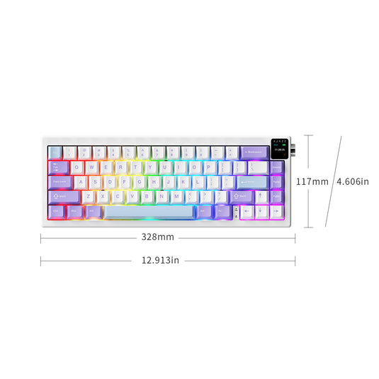 AJAZZ AK650 V2 65% Wireless Mechanical Keyboard