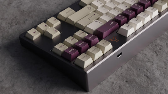 [In-Stock] Keykobo Violet Alert ABS Keycaps Doubleshot Cherry Profile