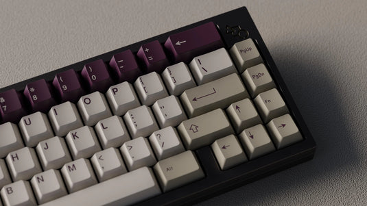 [In-Stock] Keykobo Violet Alert ABS Keycaps Doubleshot Cherry Profile