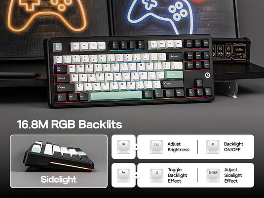 AJAZZ AK870 V2 TKL Wireless Mechanical Keyboard