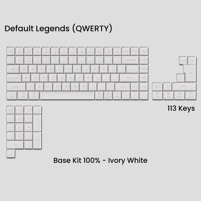 Load image into Gallery viewer, [GB] Awekeys Air Low-Profile Metal Keycaps (MX)
