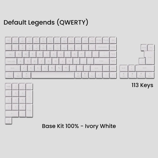 [GB] Awekeys Air Low-Profile Metal Keycaps (MX)