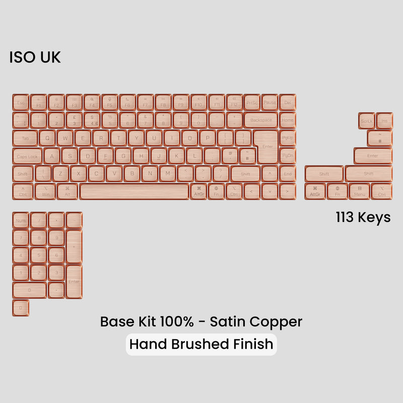 Load image into Gallery viewer, [GB] Awekeys Air Low-Profile Metal Keycaps (MX)

