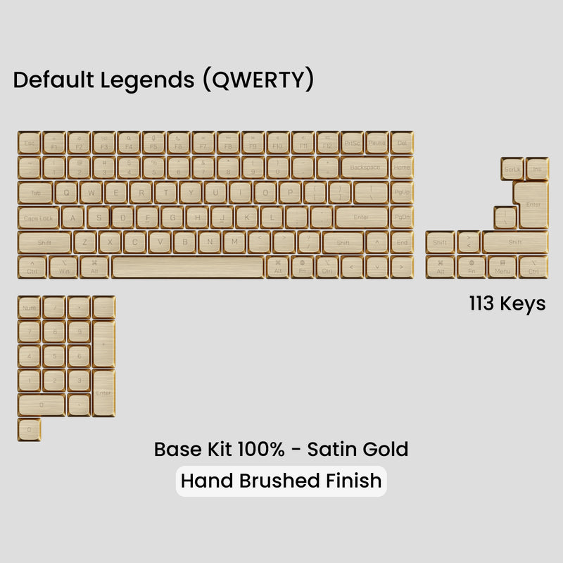 Load image into Gallery viewer, [GB] Awekeys Air Low-Profile Metal Keycaps (MX)
