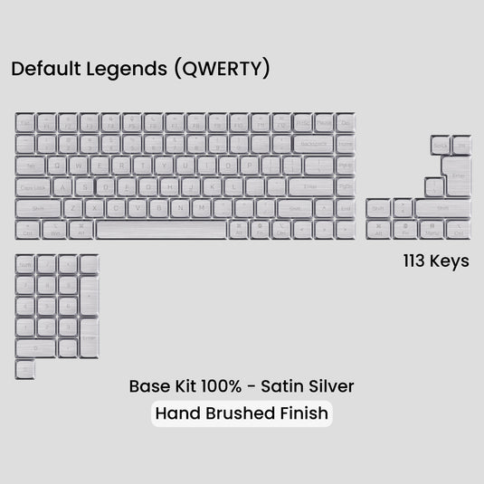 [GB] Awekeys Air Low-Profile Metal Keycaps (MX)