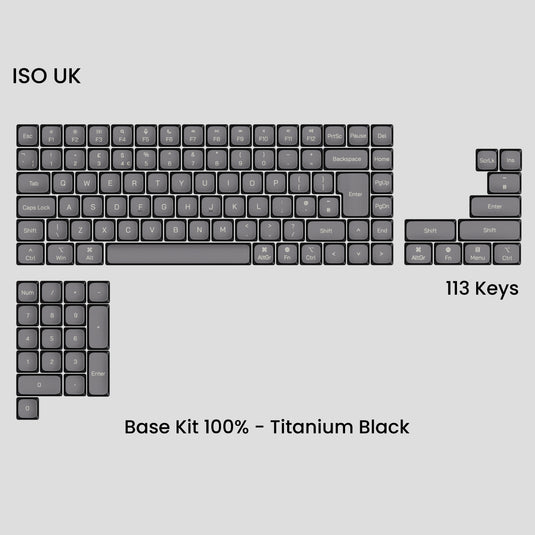 [GB] Awekeys Air Low-Profile Metal Keycaps (MX)