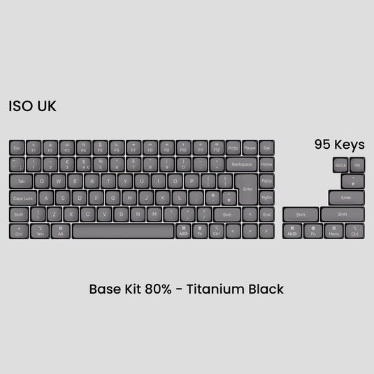 [GB] Awekeys Air Low-Profile Metal Keycaps (MX)