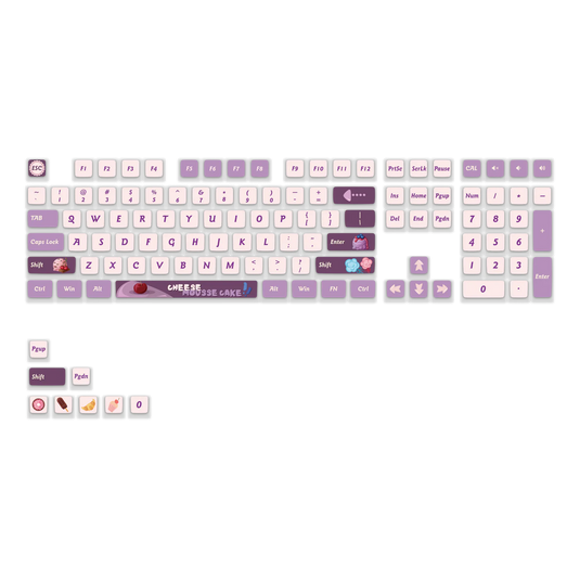 Akko ASA Blueberry Grape Jam Keycap Set (116-key)