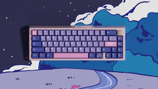 [GB] MilkyWay Endpoint Keycap Set & Deskmat