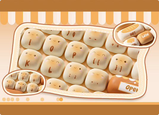 AKKO Bun Wonderland MOG Profile Keycap Set