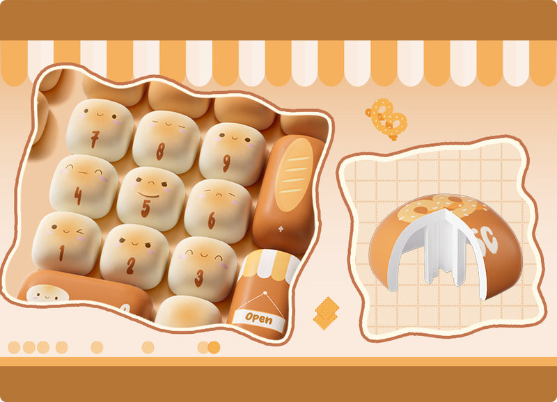 Load image into Gallery viewer, AKKO Bun Wonderland MOG Profile Keycap Set
