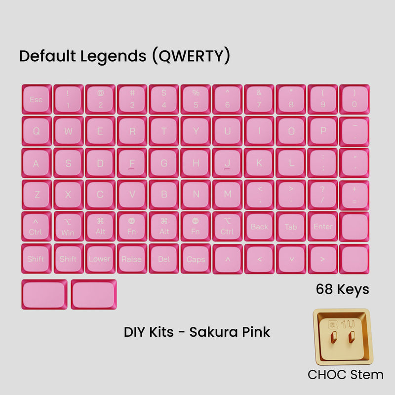 Load image into Gallery viewer, [GB] Awekeys Air Low-Profile Metal Keycaps (Choc)
