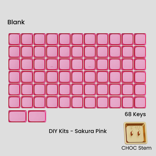 [GB] Awekeys Air Low-Profile Metal Keycaps (Choc)